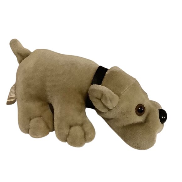 Vintage Kennel Kuddlees Beige Bulldog Plush 6.5” Stuffed Animal - Picture 3 of 7